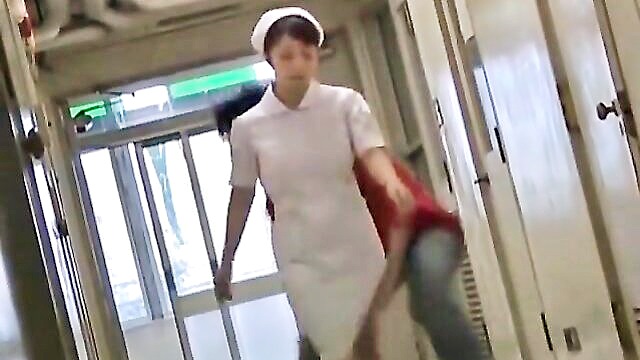 japanese nurse resists against kinky sharking attempt : tristin_abbott