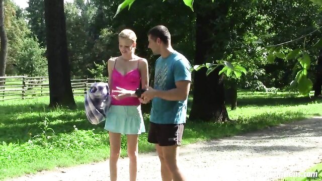 Angel Hott - angel hotts public banging in the woods Angel