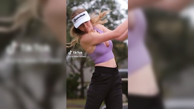 watch me play golf and get naughty in this amateur porn video : leora_grady