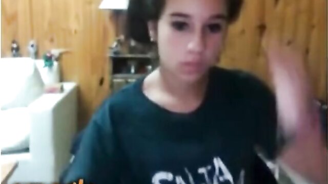 omegle, big ass, webcam - argentinian beauty flaunts perfect ass on webcam