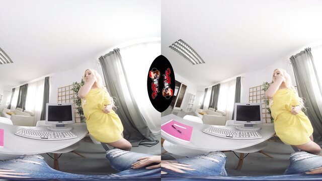 Blondie Fesser - pov anal fisting and bdsm with blonde babes in 60 fps