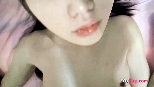 girl, creampie, blowjob - japanese teen moans in pleasure during intense missionary sex