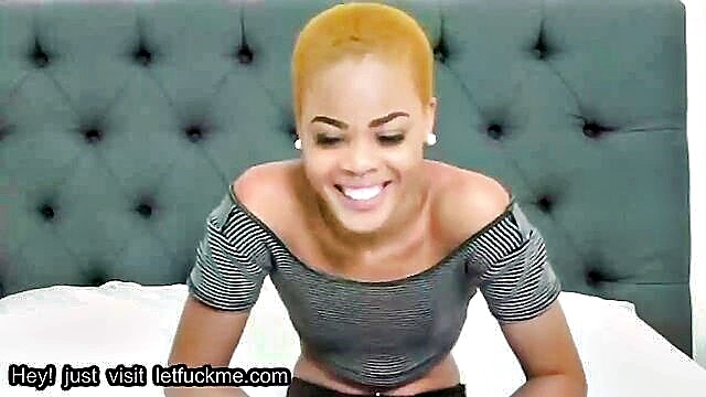young black girl receives intense penetration and ejaculation : Cums