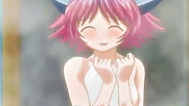 watch a cute and horny anime girl get fucked in the shower in this hentai video : novella51