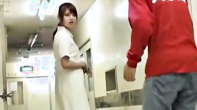 a thrilling public sharking experience with a japanese nurse in a white panty : herman_vena