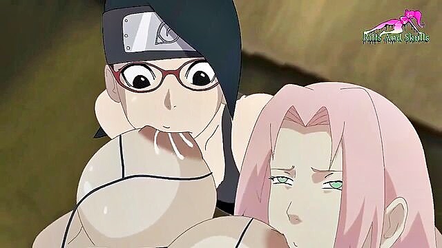 Sakura - sakura and sarada vs hinata in naruto arabian porn Sayaka1212