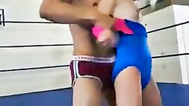 Odette Delacroix - enjoy odette delacroixs amateur mixed wrestling   fresh slender and blonde nadia67