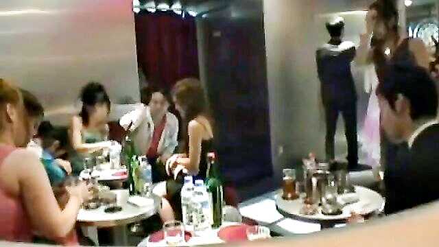 blowjob, asian, teen - voyeuristic experience at cabaret club with teenage and amateur performers