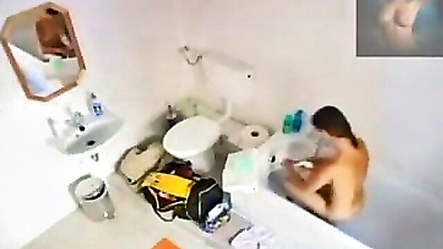 beautiful girl in bathroom very cute very cute girl in bathroom with hidden cam : tyrell_bartell