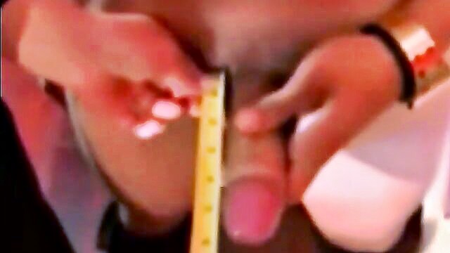 a collection of amateur videos featuring women measuring penises including some inaccurate measurements : crazyamelia