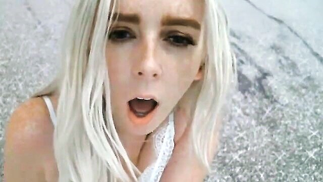 skinny blonde pleasures herself ass fingering and masturbation on camera : vwintheiser