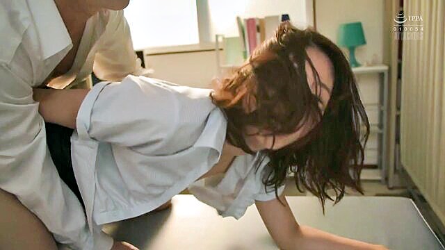 a japanese teen experiences outdoor sex in the school hallway : Teen Gets Fucked