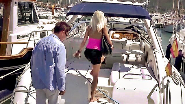 Julia De Lucia, Mia Magma - julia de lucias wild yacht ride featuring intense anal play