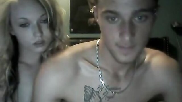 webcam couple enjoys steamy on cam session : rogers82